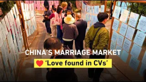 Finding love in China's matchmaking corners