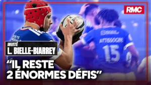 France 33-8 Italie : "Il reste 2 énormes défis", Louis Bielle-Biarrey en direct sur RMC