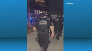 New video shows Atlanta Police running on the Beltline to handle large group of teenagers