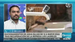 Which neighborhoods in the capital will have water every 9 days following the recovery of Los Lau...