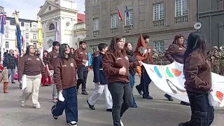 The Diocese of Magallanes celebrated the traditional Prayer for Chile with a massive parade