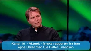 Kanal 10  - Aktuelt - ferske rapporter fra Iran: Åpne Dører med Ole Petter Erlandsen | 05.02.26