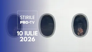 PRO TV News - July 10, 2026 | Passenger pulled through plane window