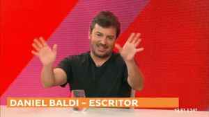 En #Deportes5 conversamos con el escritor Daniel Baldi