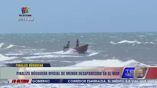 Finaliza búsqueda oficial de menor desaparecido en el mar entre Corozal y Cayos Cochinos