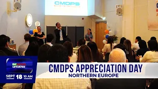 CMDPS APPRECIATION DAY | NORTHERN EUROPE | INC NEWS UPDATE