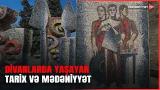 Şəhərin rəngli salnaməsi: Bakının mozaikaları keçmişdən bu günə