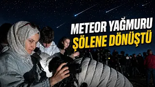 METEOR SHOWER TURNS INTO A SPECTACLE @Kanal33mersin