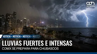 Rainy weekend in CDMX: showers and lightning storms forecast