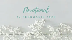 PUTEREA CUVINTELOR IZVORÂTE DIN ÎNȚELEPCIUNE | Devoțional | 24 februarie 2026