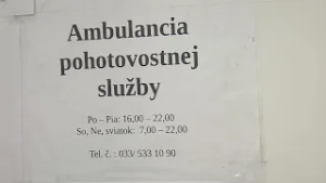 Ambulantná pohotovostná služba v Hlohovci končí