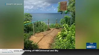 Popular Kaui trail temporary closes due to ongoing repairs