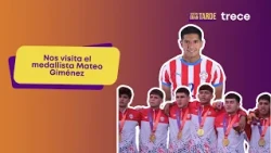 Paraguayan medalist Mateo Giménez visits us | It Will Be A Great Afternoon