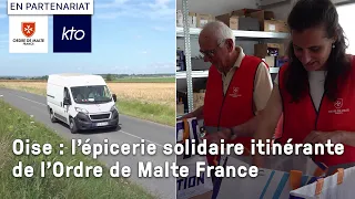 Oise : l'épicerie solidaire itinérante de l'Ordre de Malte France