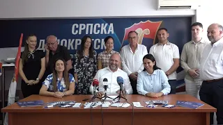 „Zajedno i snažno“: Kandidati SDS-a Brčko otvorili izbornu kampanju