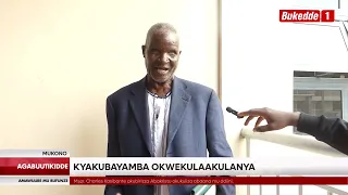 Agabuutikidde:Omukulembeze w'Ennono eyaBakenye akubirizza baakulembera okutuukiriza obuvunaanyizibwa