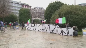 Il comitato “Remigrazione e riconquista” a Como