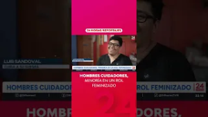 Hombres cuidadores, minoría en un rol feminizado | 24 Horas TVN Chile