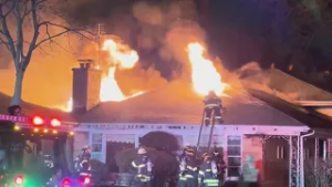 Lincolnwood home destroyed after overnight garage fire