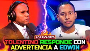 Tolentino le manda advertencia a Edwin de la 30 por lo que dijo | VIVE EL ESPECTÁCULO