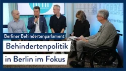Berlin-Wahl 2026: Berliner Behindertenparlament live