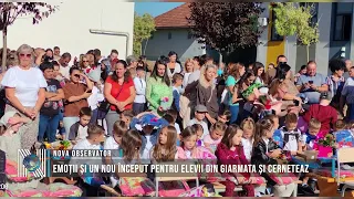 Emotions and a fresh start for students in Giarmata and Cerneteaz