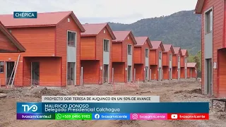Sor Teresa de Auquinco project reaches 50% completion, bringing families in Chépica closer to hom...