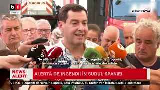 TRAGEDIE în SPANIA: 12 morți în INCENDIU