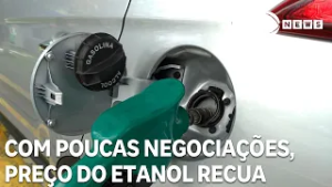 Preço do etanol cai com poucas negociações
