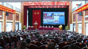 Ứng cử viên Đại biểu Quốc hội đơn vị bầu cử số 1 tiếp xúc cử tri | Truyền hình Thanh Hóa