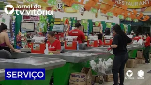 Espírito Santo é o único Estado que supermercados não vão abrir aos domingos.