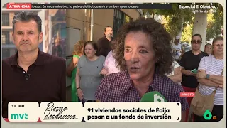 Carmen, en riesgo de desahucio: "Están jugando con la vida de las personas" - Más Vale Tarde