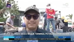STHI - Warga Blokade Akses Masuk Terminal Petikemas Pantoloan