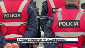 8 persona të evidentuar per ngjarjet në Rrjoll