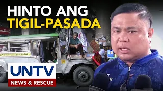 Tigil-pasada, inihinto ng MANIBELA para sa dayalogo sa LTO, LTFRB; PISTON, tuloy