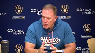 Brewers clinch playoff spot after 20-0 win over Reds