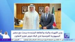 Minister of Electricity, Water and Renewable Energy discusses ways to enhance cooperation with th...