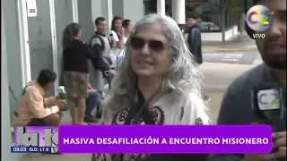 Mass Disaffiliation from Encuentro Misionero - La Tele con Vos 07/30/2026