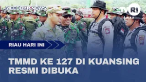 TMMD KE 127 DI KUANSING RESMI DIBUKA