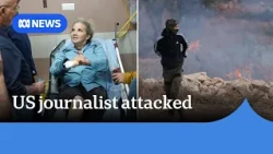 US journalist attacked as Israeli settlers clash with Palestinians in West Bank | ABC NEWS