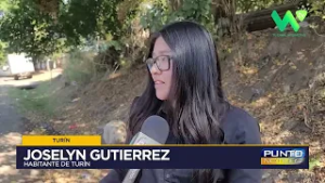 VECINOS EXIGEN SEGURIDAD VIAL