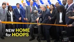 Knicks legends cut ribbon on Earl Monroe's school's brand-new Bronx home