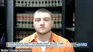 Man pleads guilty in DUI crash that killed three from Wichita