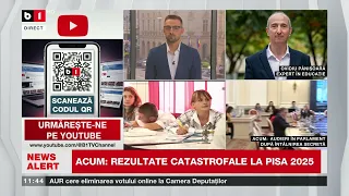 ACUM: ȘOC la rezultatele PISA!  Matematica, la pământ. O. Pânișoară, expert educație, ÎN DIRECT