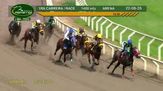 Hipódromo Monterrico - 1ra Carrera 22  Agosto 26