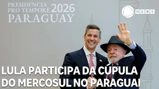 Lula attends Mercosur Summit in Paraguay