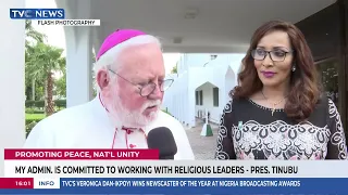 We're Collaborating With Religious Leaders To Promote Peace - President Tinubu