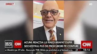 Raed Arafat's reaction after prosecutors froze his accounts