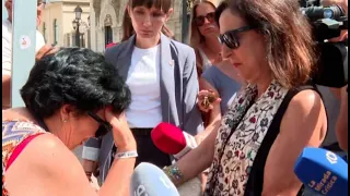 Pepi, the Ceuta resident who broke down in front of Margarita Robles: "The feeling is one of aban...