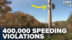 New Northeast Tacoma speed cameras catch hundreds of thousands of speeders in first month